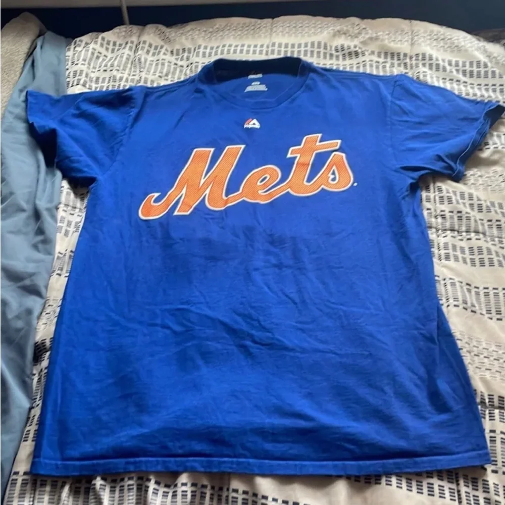 New York Mets Jacob DeGrom T-Shirt - Picture 1 of 5